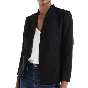 J. Crew Going Out Blazer in Black Stretch Twill 0